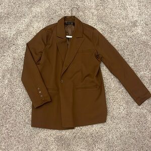 brown PLT blazer